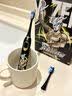 ApiYoo艾优A9pro-F奥特曼儿童电动牙刷消毒架套装语音漏刷提醒3-6-12-15岁男女孩学生儿童节生日开学礼物 实拍图