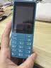 诺基亚（NOKIA）108 4G移动联通电信广电全网通 2.4英寸双卡双待 直板按键学生老人老年人功能机备用手机蓝色 实拍图