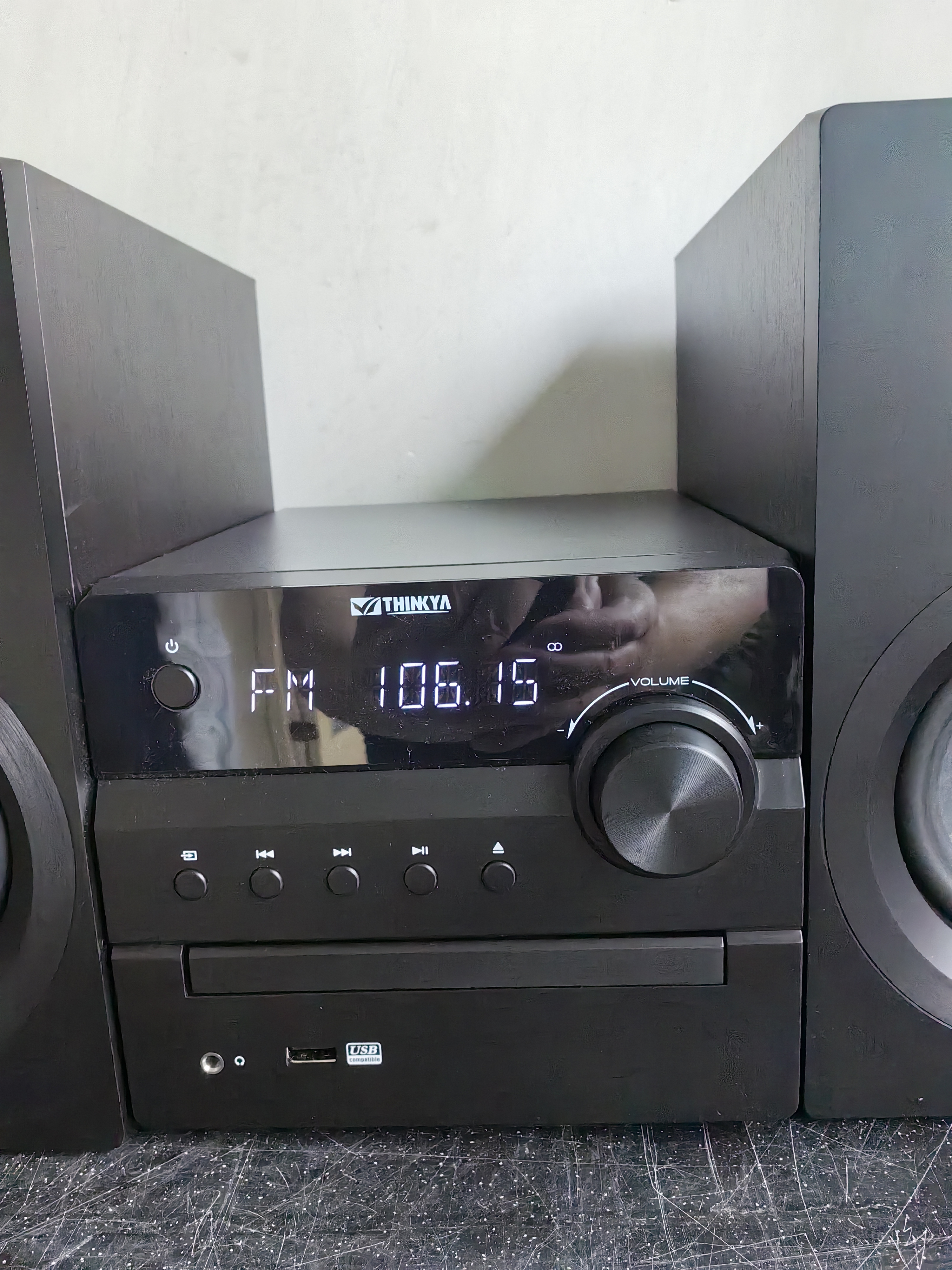 THINKYA MS35BT家用CD机组合音响2.0立体声道FM收音机光盘专辑CD播放机高保真发烧音箱 实拍图