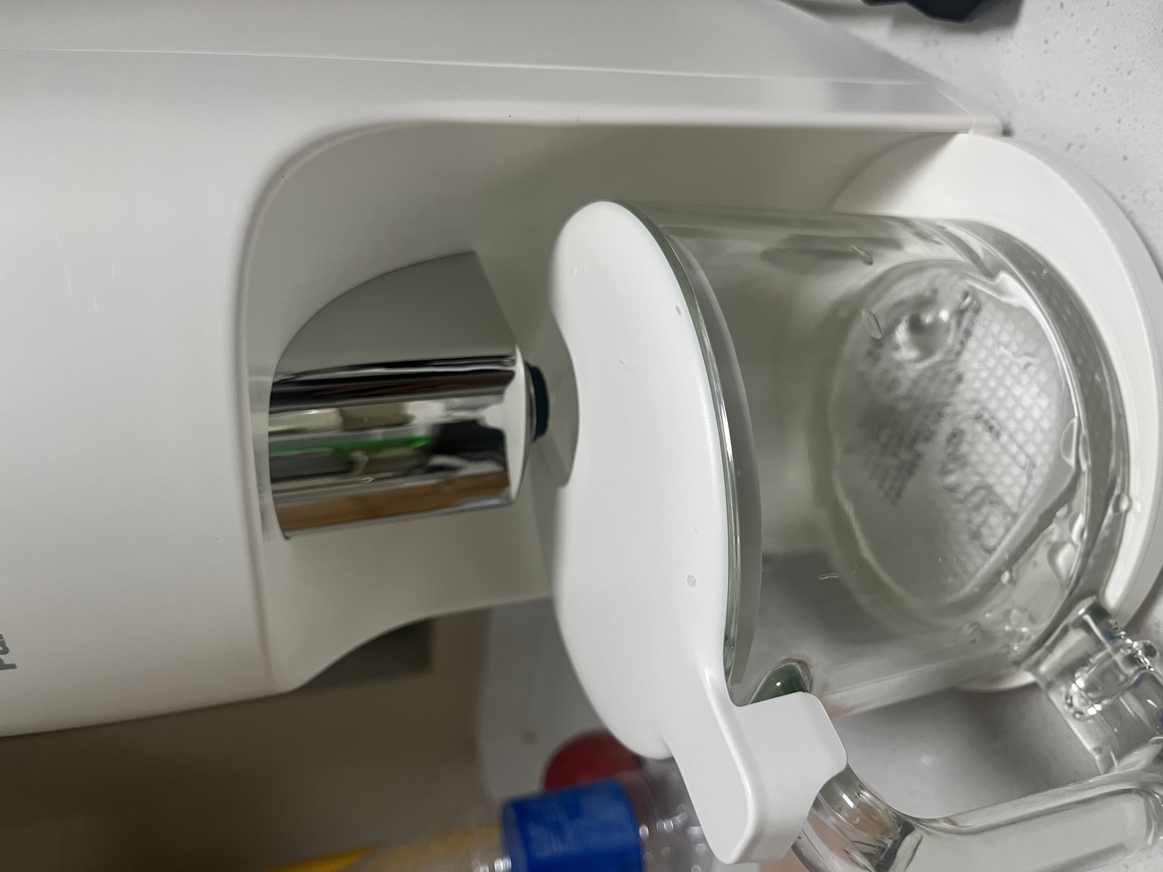 松下（Panasonic）白月光破壁机家用自清洗加热多功能豆浆机免手洗免过滤低音榨汁机预约蔬果辅食破壁机MX-H5701CSQ 实拍图
