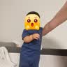 优衣库婴幼儿爬爬服/短袖宝宝连体衣483021 68 深蓝色 90cm 实拍图