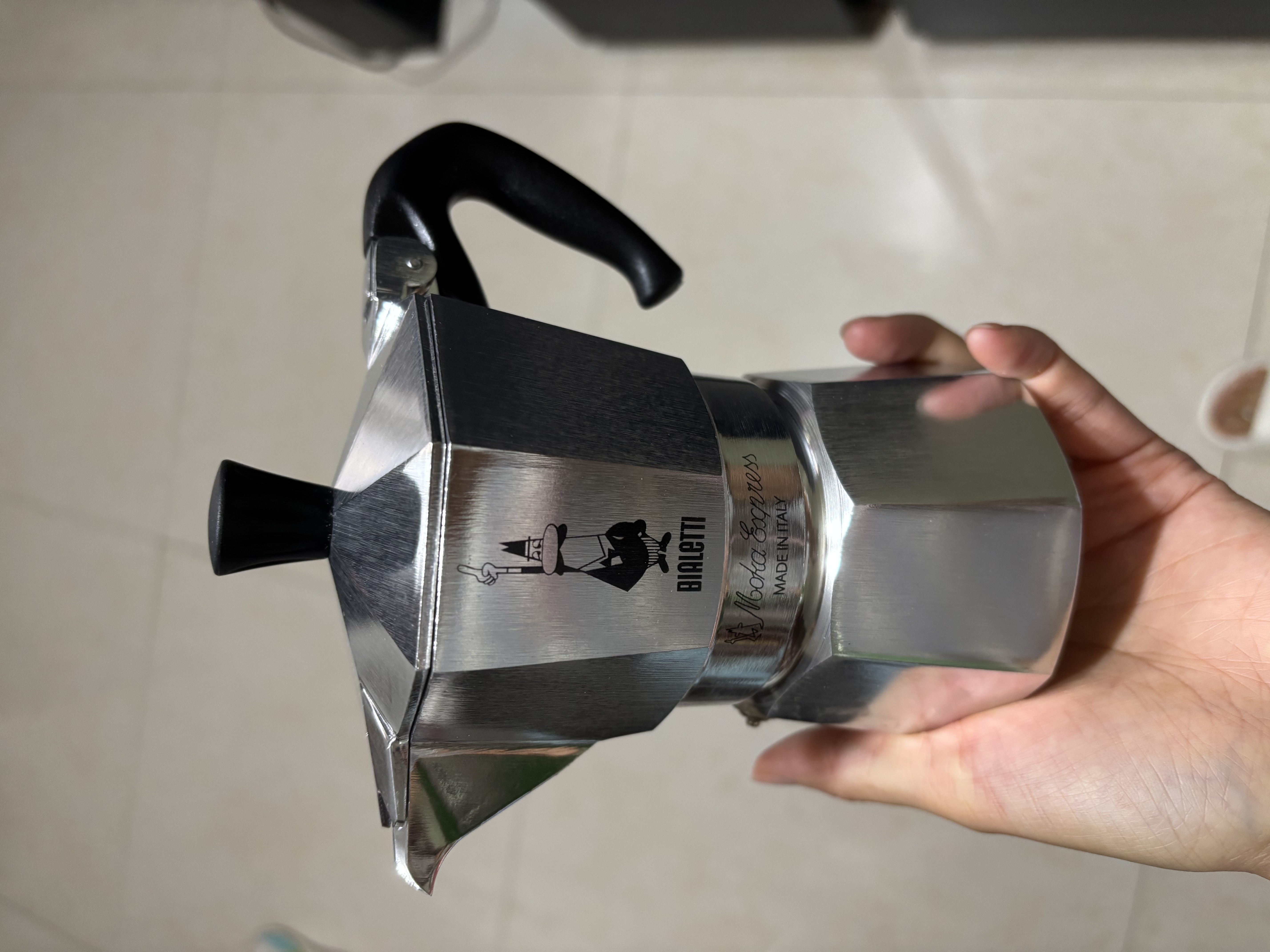 比乐蒂摩卡壶 意式咖啡壶家用露营 原装进口 经典款3杯份(单阀)厨房 实拍图