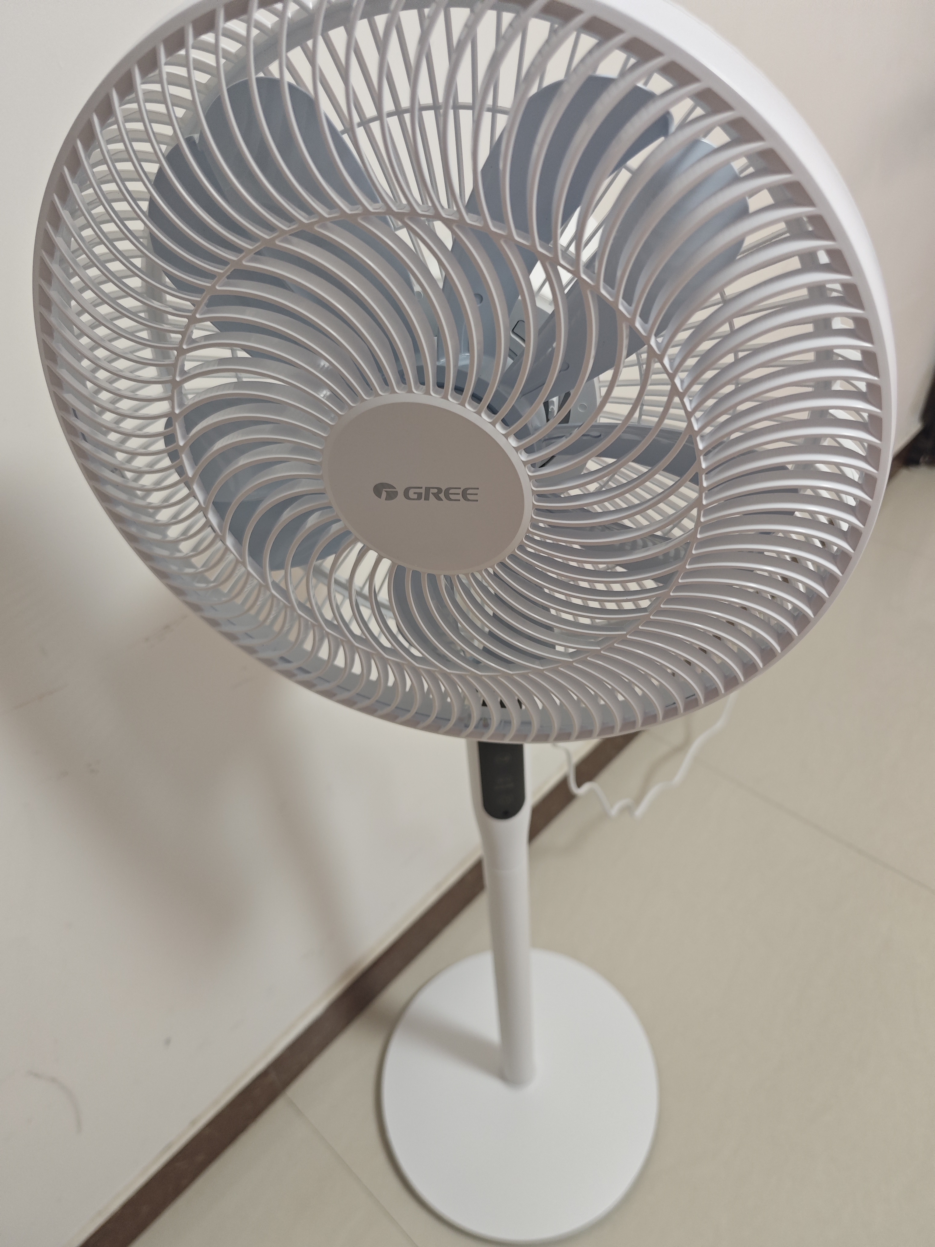 格力（GREE）【花精灵Pro】一级能效直流变频轻音节能语音遥控电风扇卧室大风量静音落地扇 实拍图