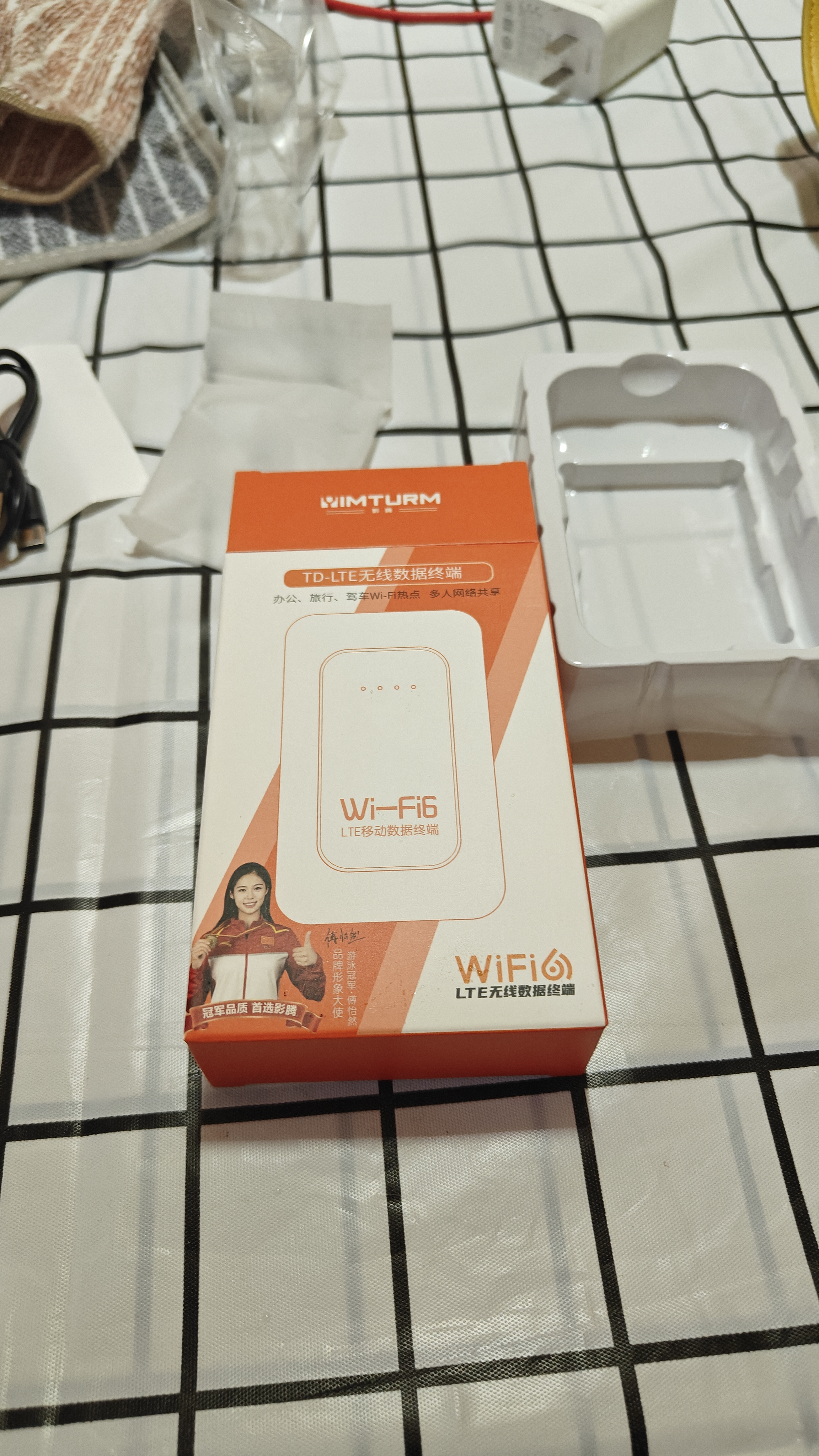 影腾随身wifi多网全国通用无线wi-fi6免插卡移动联通无限制大流量卡便携式网卡高速网络2026款5GHF 【多网通3000毫安充电款+白色】超长续航 实拍图