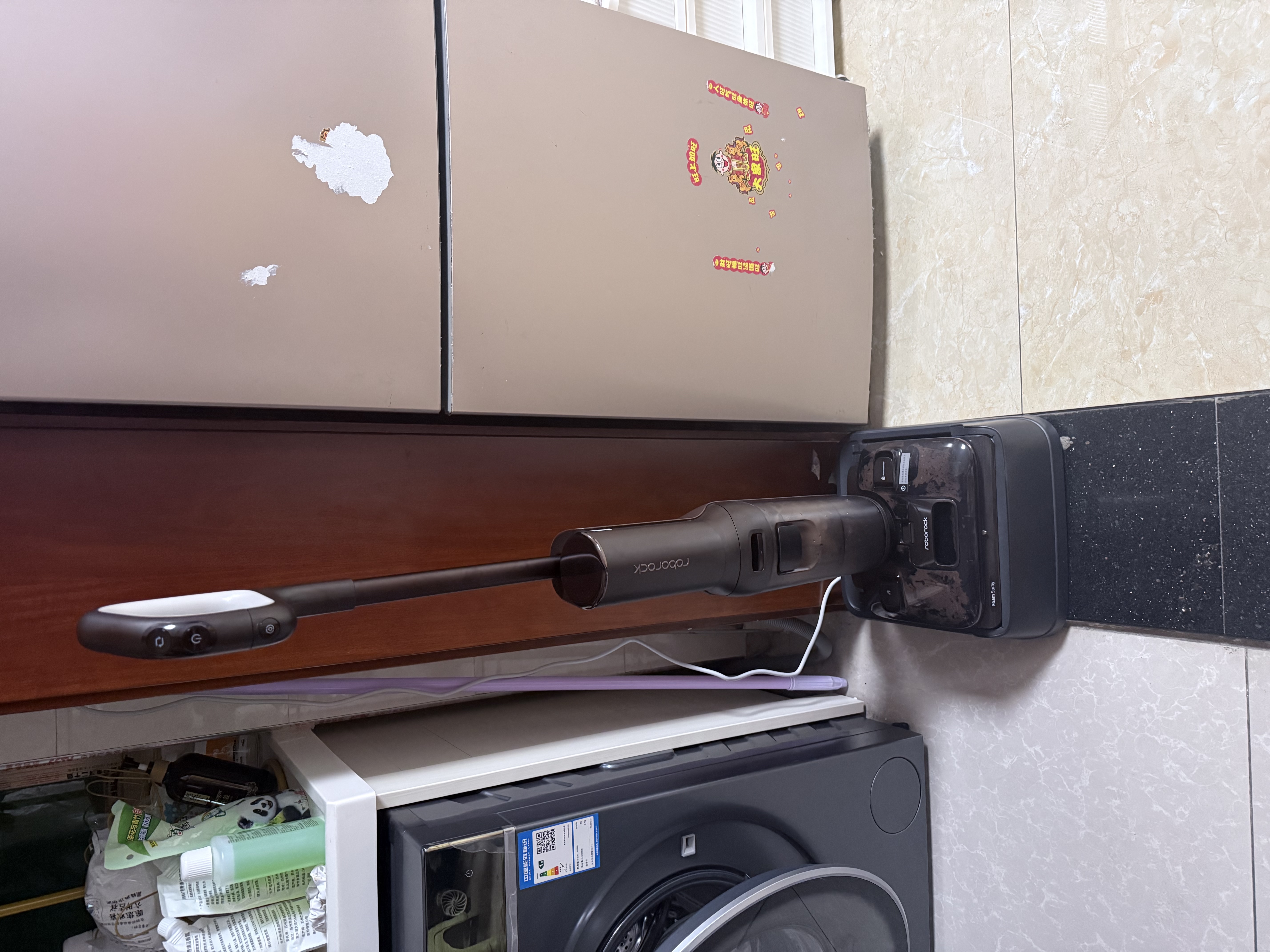 石头【重磅新品】A30 Pro Ultra3.0泡沫洗地机【32kPa 抑菌除臭 】110°C烘干吸洗拖一体宠物扫地机 实拍图