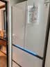 松下（Panasonic）挪威海600L法式多门冰箱玻璃面板超薄嵌入大容量双系统自动制冰一级能效NR-60GTGE1-W【国家补贴】 实拍图