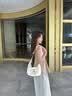 viney新款包包女包品牌斜挎包时尚饺子包生日礼物高级感送女友老婆 【米白色】高档女生洋气小包 轻奢百搭休闲小众单肩包 实拍图
