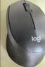 罗技（Logitech）M330 静音鼠标 无线鼠标 办公鼠标 右手鼠标 带无线微型接收器 黑色 实拍图