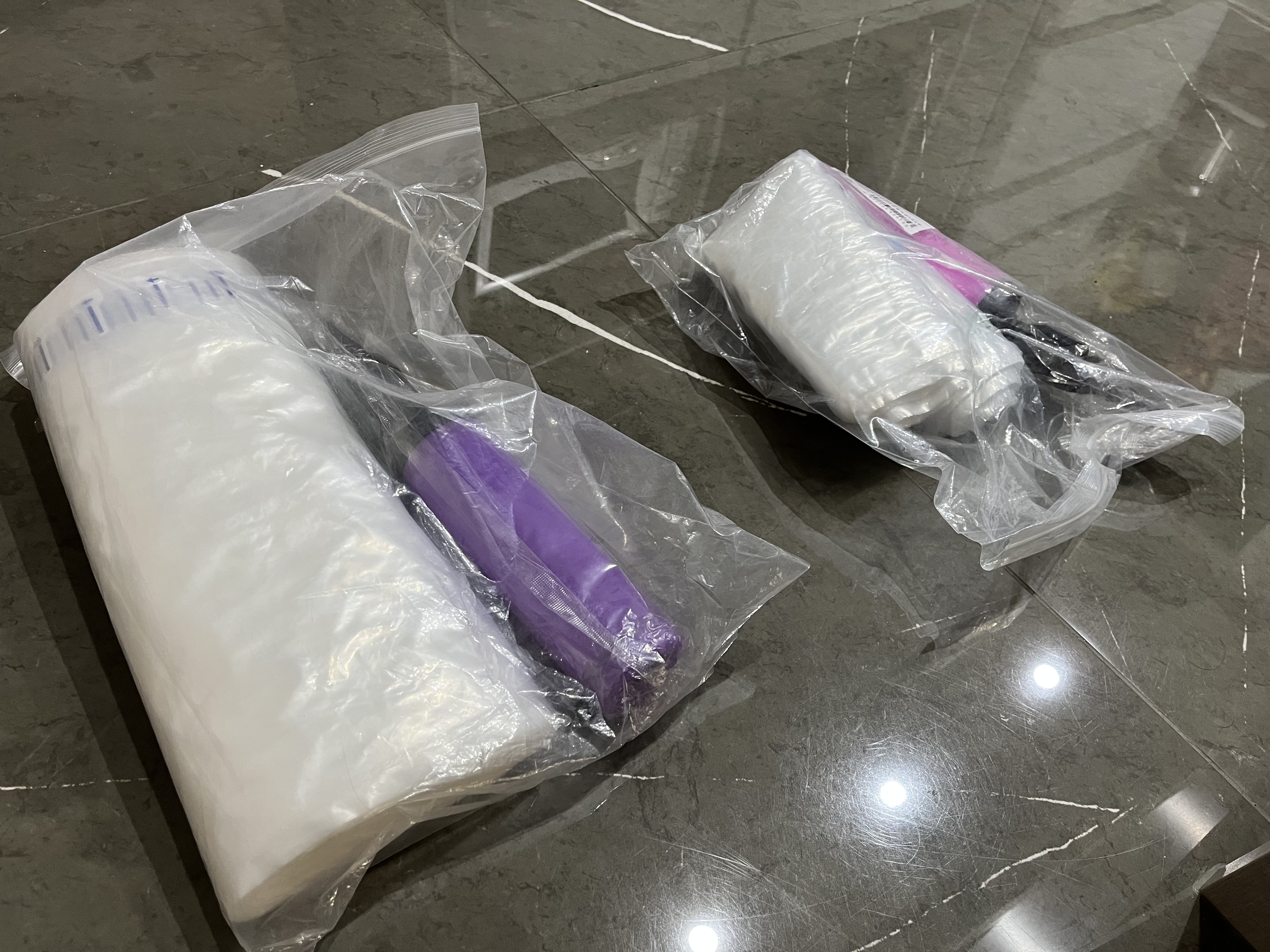 悠格码送气筒 加厚尼龙葫芦泡包装填充袋 缓冲充气袋气泡袋快递打包气囊撑包空气袋 3.5丝40*33*40片送打气筒 实拍图