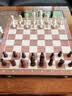华圣国际象棋磁性大号胡桃木色高档教学比赛棋子儿童桌游礼物送长辈 实拍图