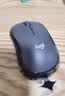 罗技（Logitech）M220 轻音鼠标 无线鼠标 办公鼠标 对称鼠标 带无线微型接收器 灰黑色 实拍图