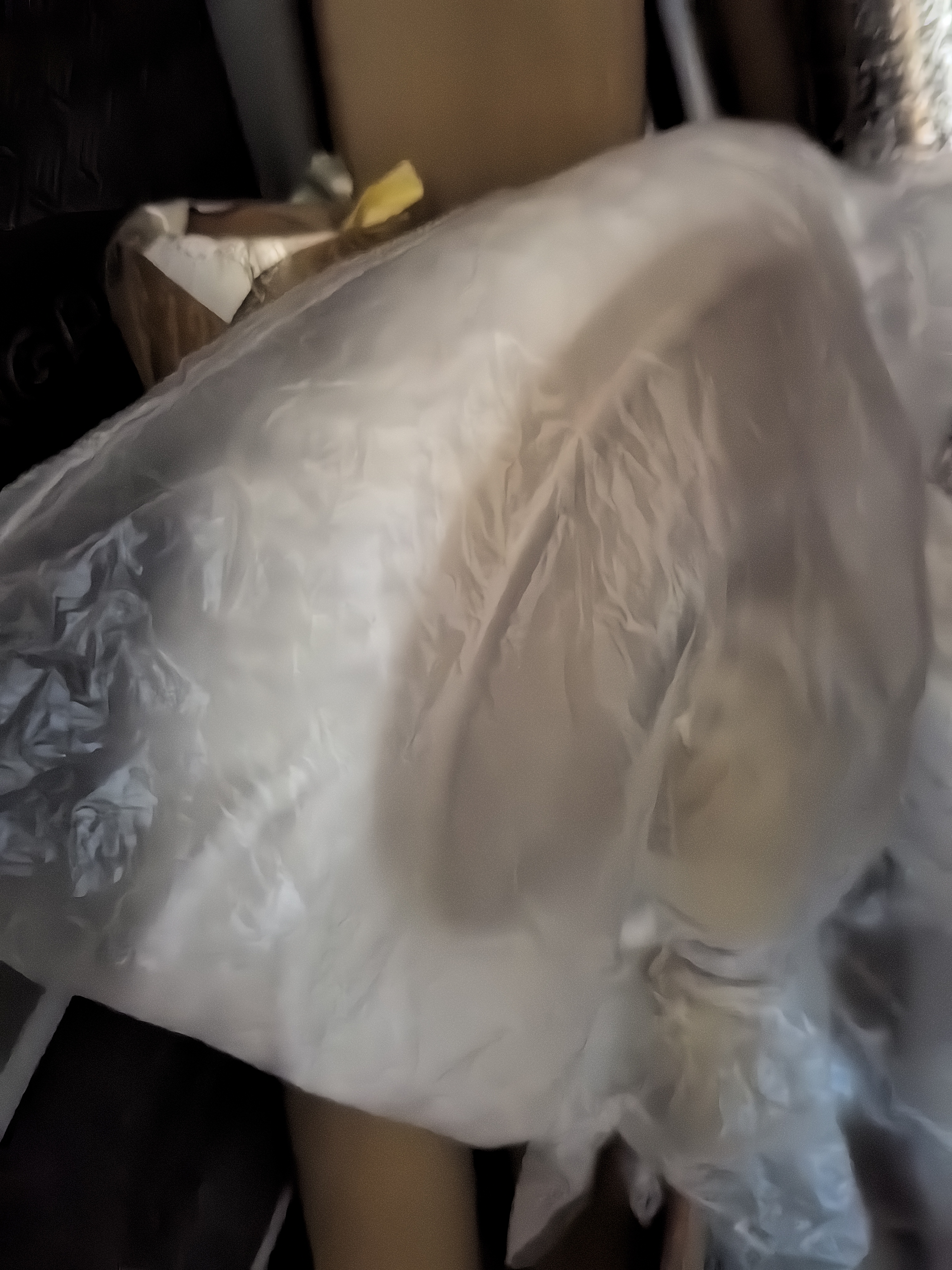 美丽雅拖把头旋转拖把拖布替换头替换布通用免手洗甩水地拖圆形配件3个 旋转甩水拖把备件 3个装 实拍图