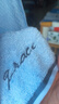 洁丽雅（Grace）10A级抗菌毛巾纯棉吸水绣花素色柔软洁面巾擦脸巾单条装 兰色运动 实拍图