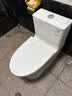 九牧（JOMOO）11176-2-1/31K-1 大力神升级家用马桶虹吸抗菌坐便器305坑距 实拍图