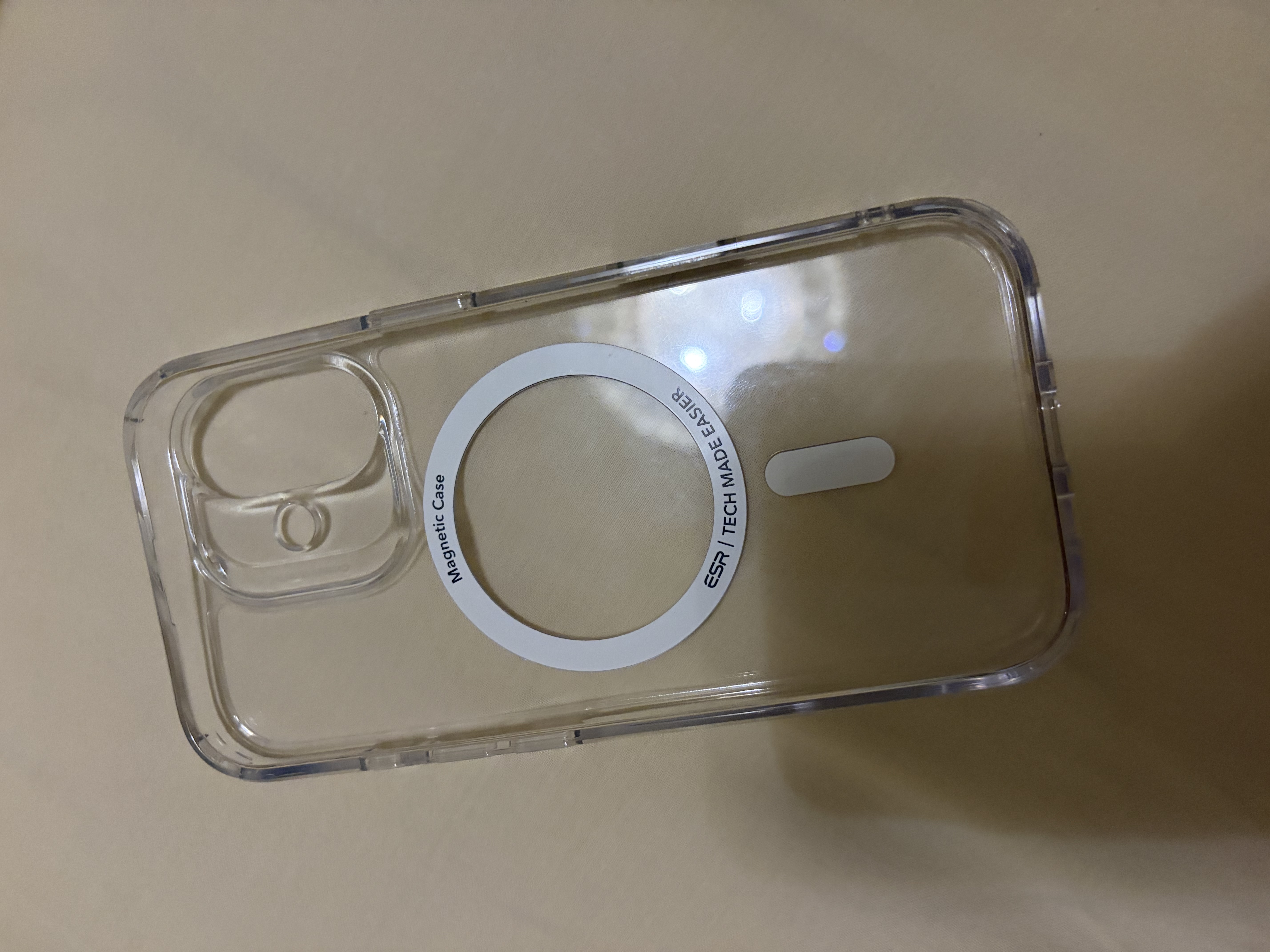 亿色（ESR）Ai按键全包适用苹果17手机壳 iPhone17保护套磁吸透明硅胶气囊防摔超薄软壳镜头防护男女生高颜值 实拍图