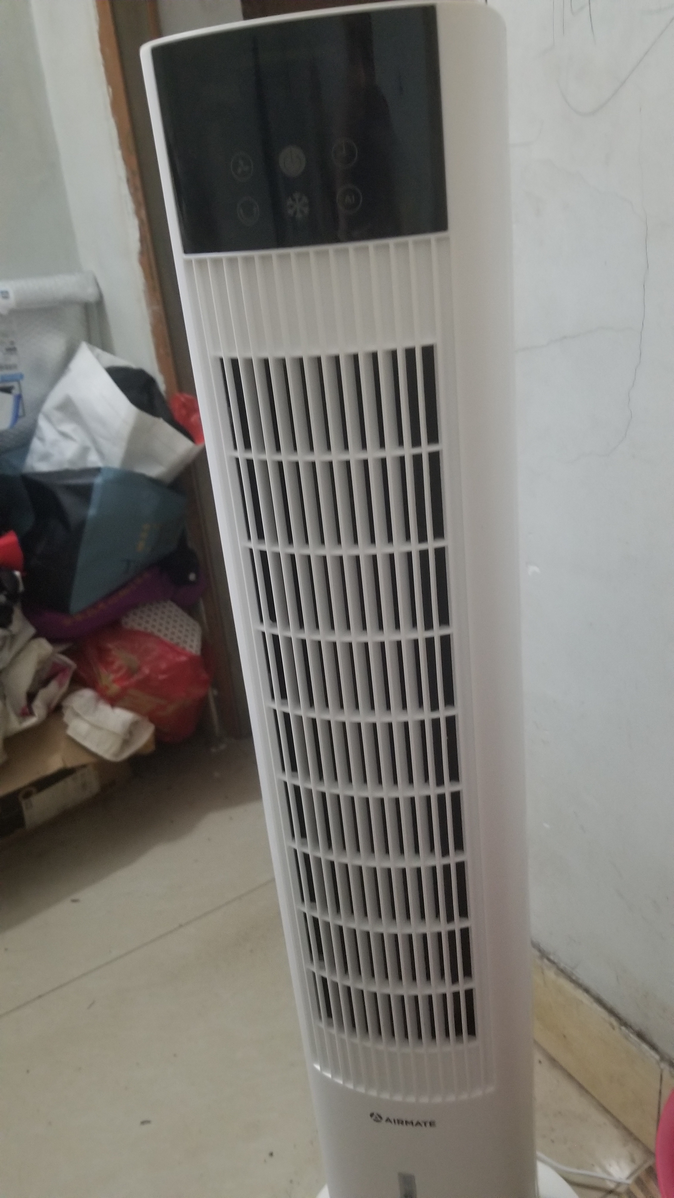 艾美特（AIRMATE）【AI风随温变】家用空调扇落地遥控冷风扇客厅加湿制冷降温空调扇办公室无叶塔扇小空调 FC-R51 实拍图