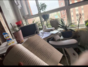 宜家（IKEA）BOLLSIDAN波席当移动床边桌升降桌简易电脑桌家用懒人桌 笔记本电脑支架白色 实拍图