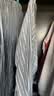MUJI男式无侧缝双层纱织睡衣家居服长袖睡衣套装 烟熏棕色条纹6A XL 实拍图