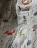 安可新婴儿纱布浴巾儿童纯棉新生儿全棉浴巾宝宝A类洗澡毛巾105*105cm 实拍图