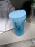 特百惠（Tupperware）雅致300ML塑料杯男女士学生儿童夏季水杯子户外便携口袋杯 晴天蓝 实拍图