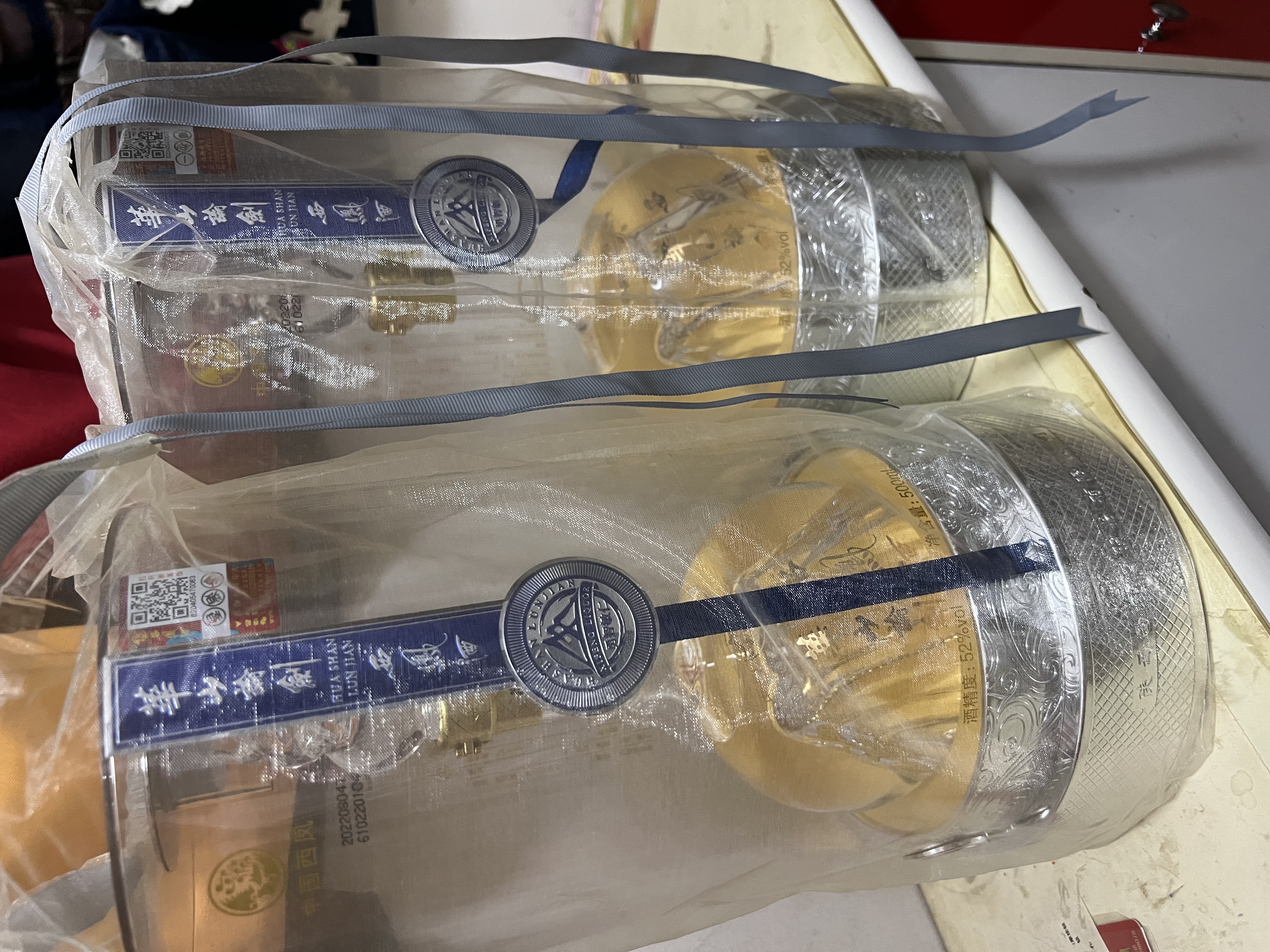 西凤酒 华山论剑20年铂金版 52度 500ml*6 整箱装 凤香型白酒中秋送礼 实拍图
