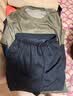 际华三一三三体能服T恤短袖短裤套装男夏季体能作训练服速干透气圆领运动服 灰色体能服套装 175/92-96 实拍图