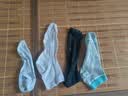 海澜之家袜子男女短筒纯棉100%棉抗菌消臭抗起球纯色运动休闲短船袜5双装 实拍图