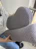SAWAAG德国颈椎枕头护颈椎助睡眠专用成人反弓枕头深度睡眠颈椎病专用枕 【呵护颈椎 舒缓不适】银月灰 A类 单只 【全网热销300w+】自然牵引颈椎曲线 实拍图