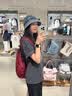 mont·bell 户外便携折叠背包徒步通勤旅行双肩包 1133472 WRD酒红色 15L 实拍图
