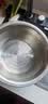 LZJV不锈钢沥水篮洗菜盆厨房家用洗水果洗菜篮淘米盆筛 【食品级不锈钢+特厚特深】马上结束 /【30cm】实盆送漏盆 实拍图
