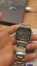 卡西欧（CASIO）小方块手表 ae1200电子表初高中学生复古小银块石英表新款 礼物 AE-1200WHD-1A 实拍图