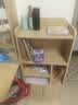 童状元 成长星 儿童学习桌椅实木套装L120写字书桌中小学生3-18岁桌课椅 【AI声控大路灯】1.2米实木桌+书柜+吊柜+追背椅咖 实拍图