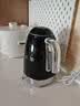 SMEG/斯麦格复古烧水壶KLF04家用1.7L大容量不锈钢恒温电热水壶养生壶泡茶咖啡自动断电教师节生日礼物 1.7L 黑色 实拍图