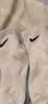 耐克（NIKE）正品NIKE耐克袜子纯棉男女跑步运动篮球袜中长筒四季款透气毛巾底 【四季款】【3双白色】【中筒款】 L码（42-46鞋码） 实拍图