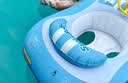 swimbobo儿童游泳圈 户外戏水宝宝坐艇 小孩玩水坐圈游泳装备K2003 实拍图