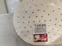 展艺蒸笼纸26cm*100张圆形 一次性包子馒头中秋月饼蒸屉蒸锅防沾垫纸 实拍图