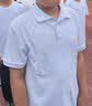 罗蒙（ROMON）短袖t恤男士商务polo衫男夏季休闲短袖男上衣服外套男 白L 实拍图