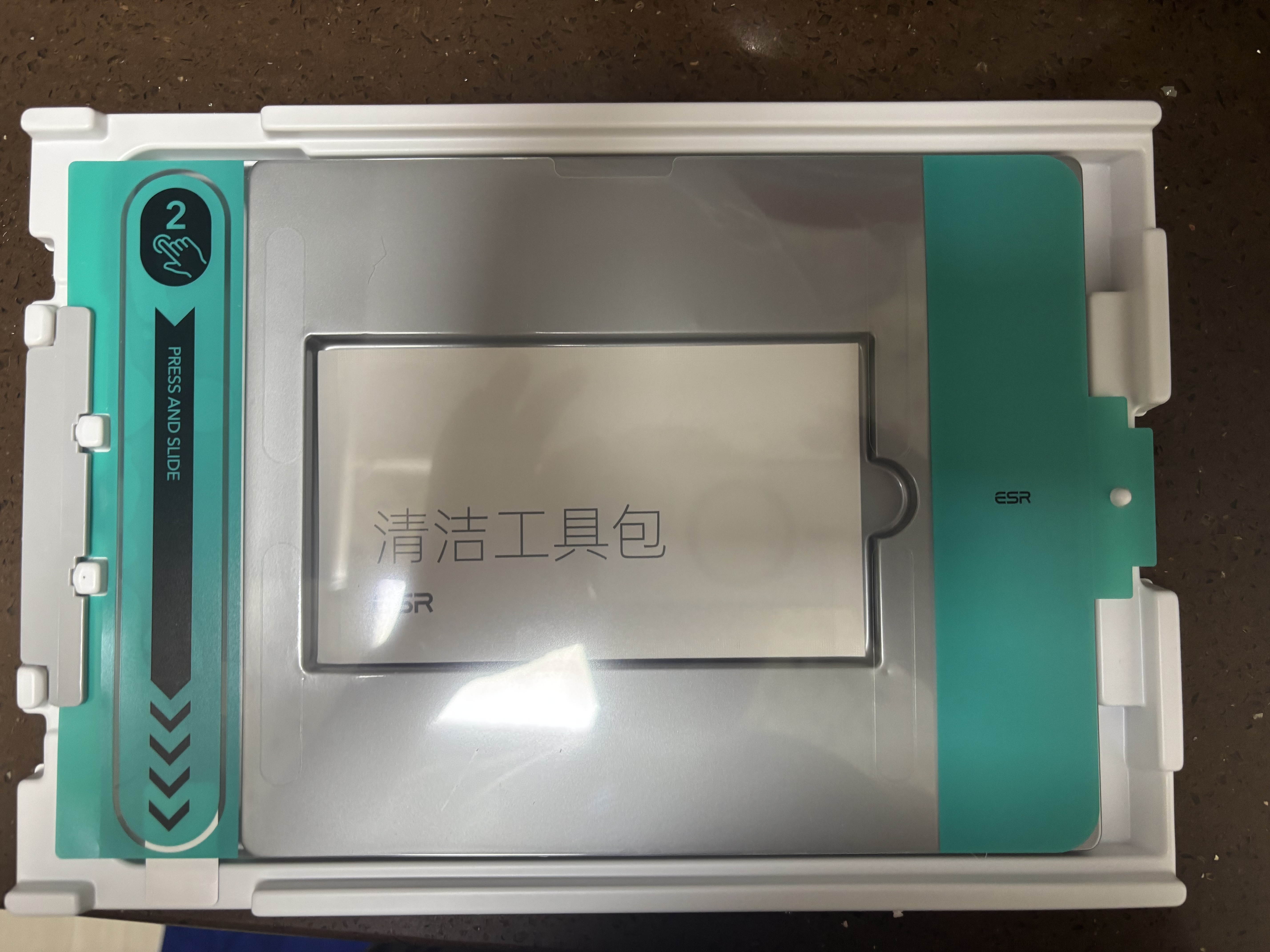 亿色（ESR）【秒贴】适用iPad Air8/7/6钢化膜11英寸2026/25年新M4/3/2高清保护膜苹果平板电脑防摔抗指纹全屏 实拍图
