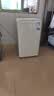 美的（Midea）新一级能效 奶酪小方96L复古卧室家用 小冰箱冷藏节能 MC-96MR 实拍图