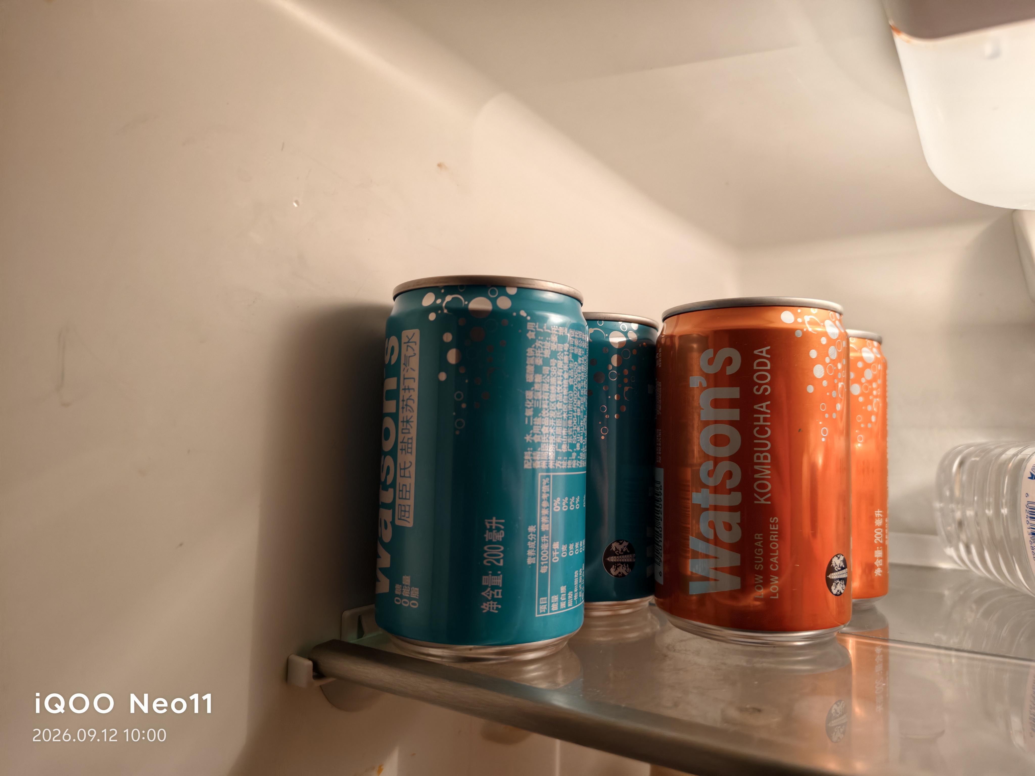 屈臣氏（Watsons）苏打水盐味味气泡水0糖0卡碳酸饮料迷你罐200mL*24罐罐整箱 实拍图