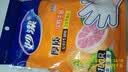 妙洁 一次性手套食品级PE加厚塑料厨房用餐桌野炊100只装 实拍图