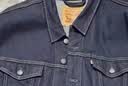 Levi's李维斯情侣同款美式经典复古休闲时尚潮牌修身牛仔夹克外套 深蓝色 L 实拍图