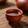 京东京造宜兴紫砂品茗杯【原矿紫泥】煮泡茶具茶杯60ml 4只装 实拍图