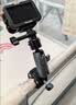 TELESIN(泰迅)双头紧固夹大疆action6/5/4/osmo360摩托车紧固支架acepro2/x5/gopro运动相机骑行跟拍支架 实拍图