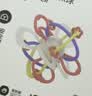 babycare宝宝牙胶磨牙咬胶婴儿玩具曼哈顿球星空手抓球6月+ 杜巴利红 实拍图