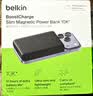 贝尔金（BELKIN）充电宝3C认证可上飞机 磁吸移动电源无线充 iPhone手机1万毫安快充 小巧轻薄三台设备同时充 黑色 实拍图