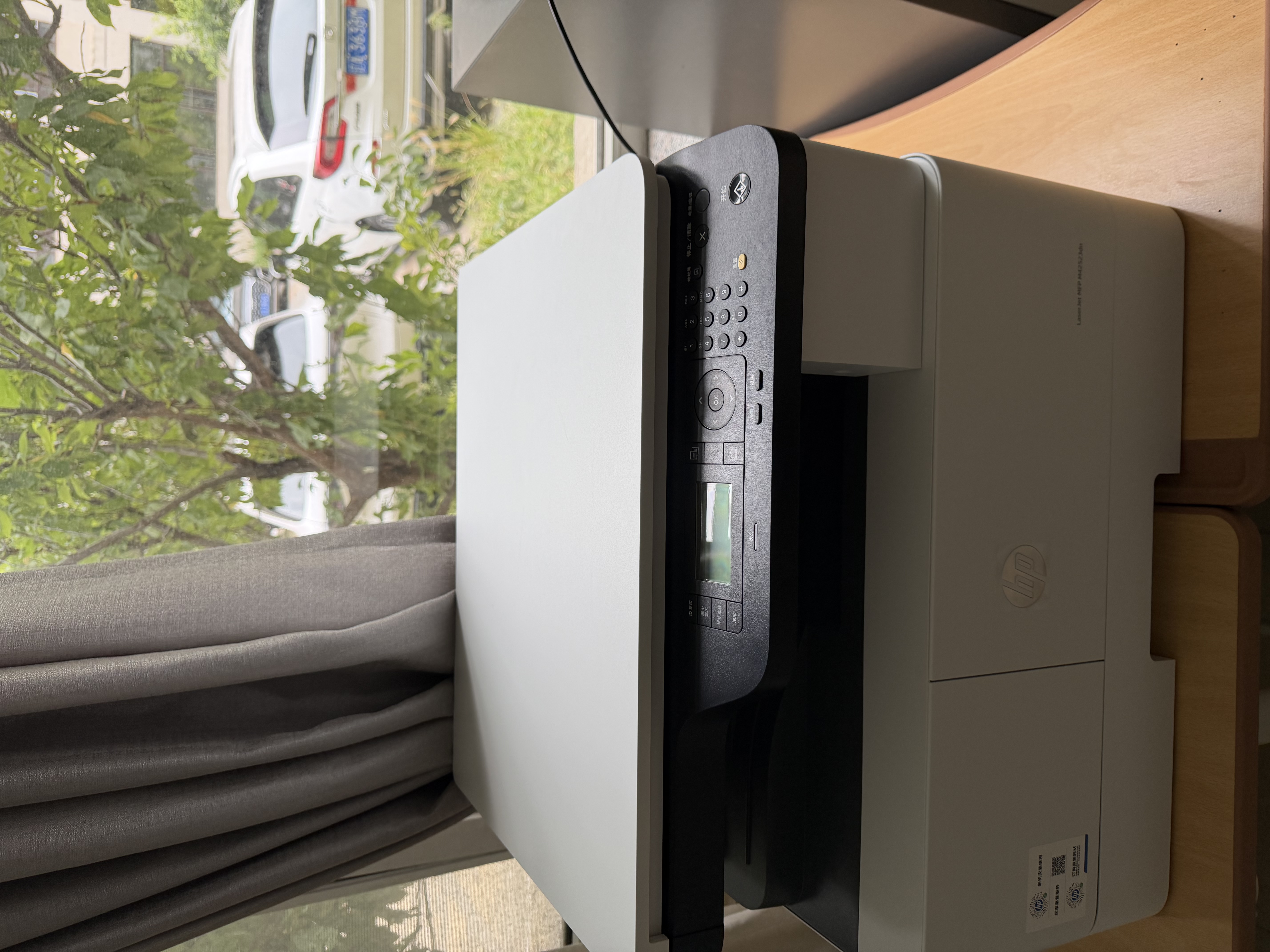 惠普（HP）a3打印机M42523dn a3a4黑白激光复印扫描一体机 图纸试卷双面打印 有线网络商用办公送无线云盒 实拍图