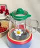 GLASSLOCK盖朗&WiggleWiggle全玻璃养生花茶烧水壶恒温1.5L大容量冲奶炖煮一体办公室节日女生礼物 实拍图
