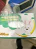 优奥一次性手套500只盒装食品级加厚防漏塑料透明PE厨房卫生龙虾手套 实拍图