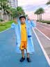 牧萌儿童雨衣带书包位男女童男孩小学生上学防雨开学必备2026新款 实拍图